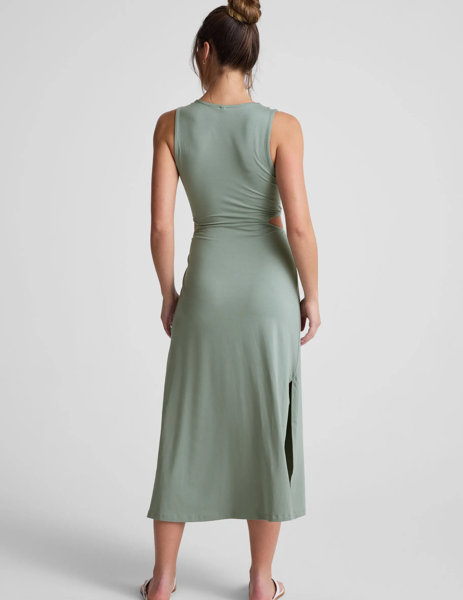 Around The World Front Twist Dress