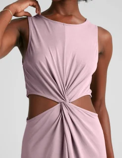 Around The World Front Twist Dress
