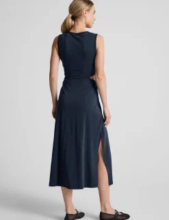Around The World Front Twist Dress