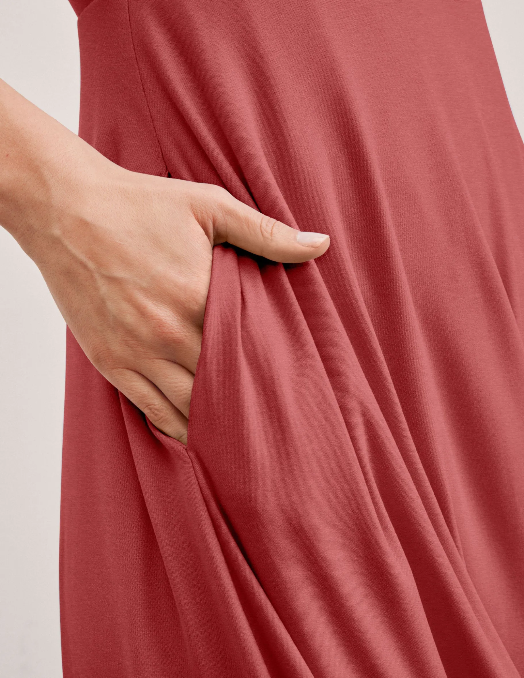Featherweight At The Ready Square Neck Dress