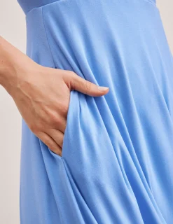 Featherweight At The Ready Square Neck Dress