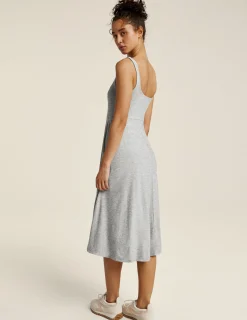 Featherweight At The Ready Square Neck Dress
