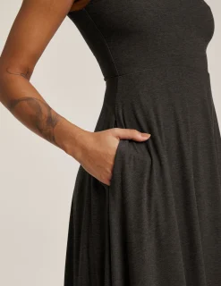 Featherweight At The Ready Square Neck Dress