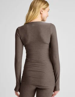 Featherweight Count On Me Maternity Crew Pullover