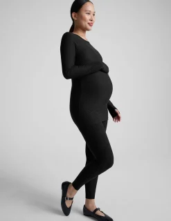 Featherweight Count On Me Maternity Crew Pullover