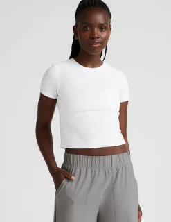 Featherweight Cropped Tee