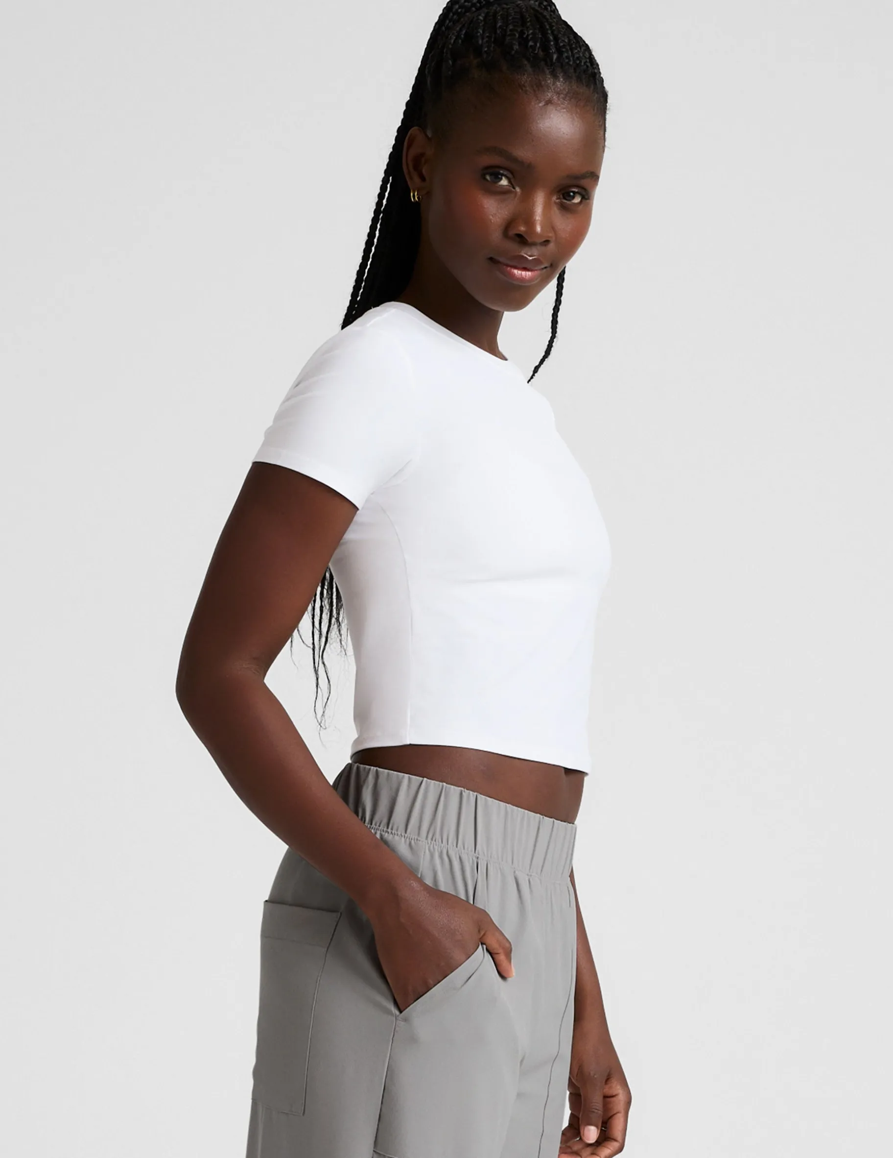 Featherweight Cropped Tee