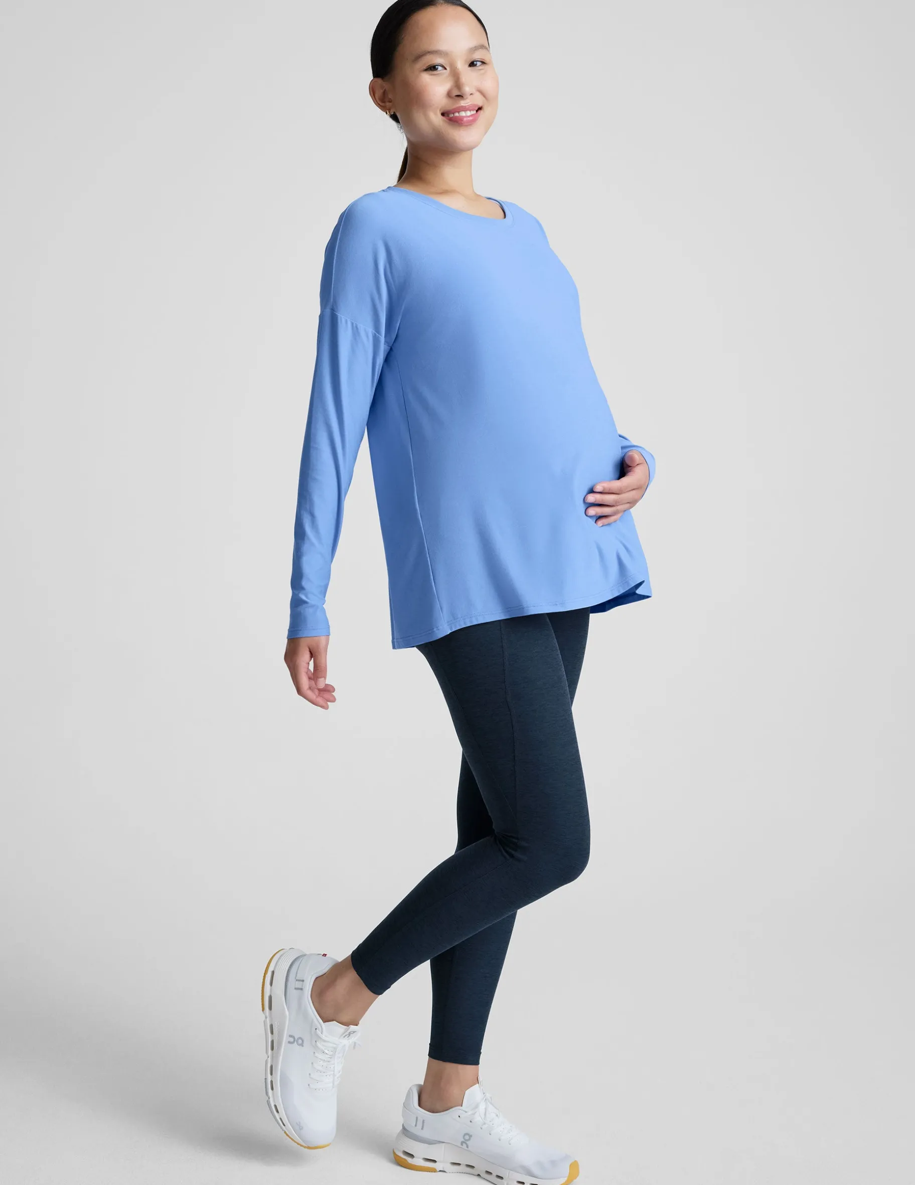 Featherweight Feels Like Home Long Sleeve Maternity Top
