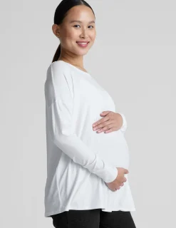 Featherweight Feels Like Home Long Sleeve Maternity Top