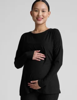 Featherweight Feels Like Home Long Sleeve Maternity Top