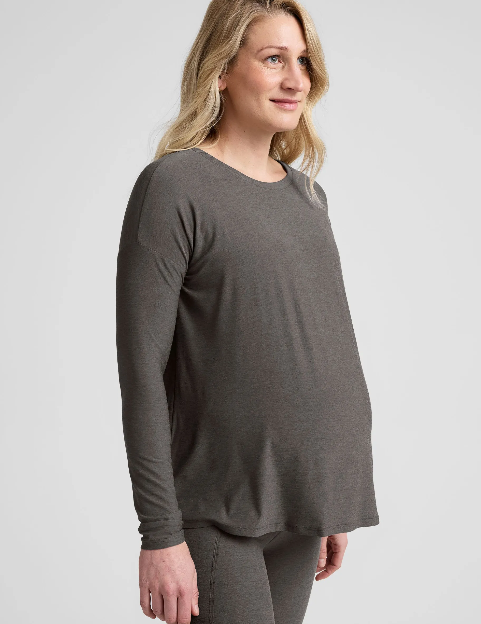 Featherweight Feels Like Home Long Sleeve Maternity Top