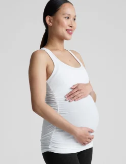 Featherweight Let It Grow Racerback Maternity Tank