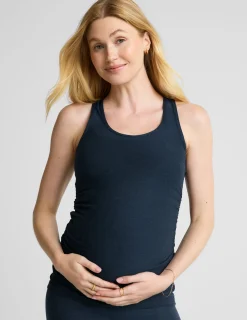 Featherweight Let It Grow Racerback Maternity Tank