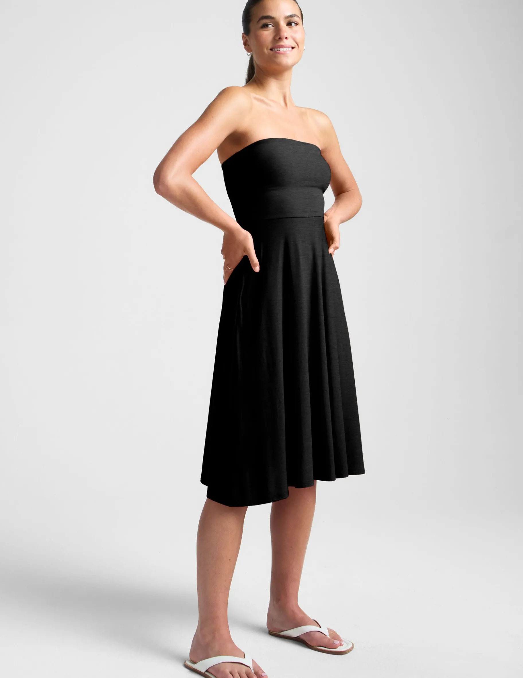 Featherweight Strapless Dress