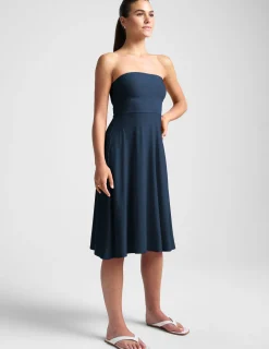 Featherweight Strapless Dress