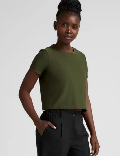 Featherweight Supreme Cropped Tee