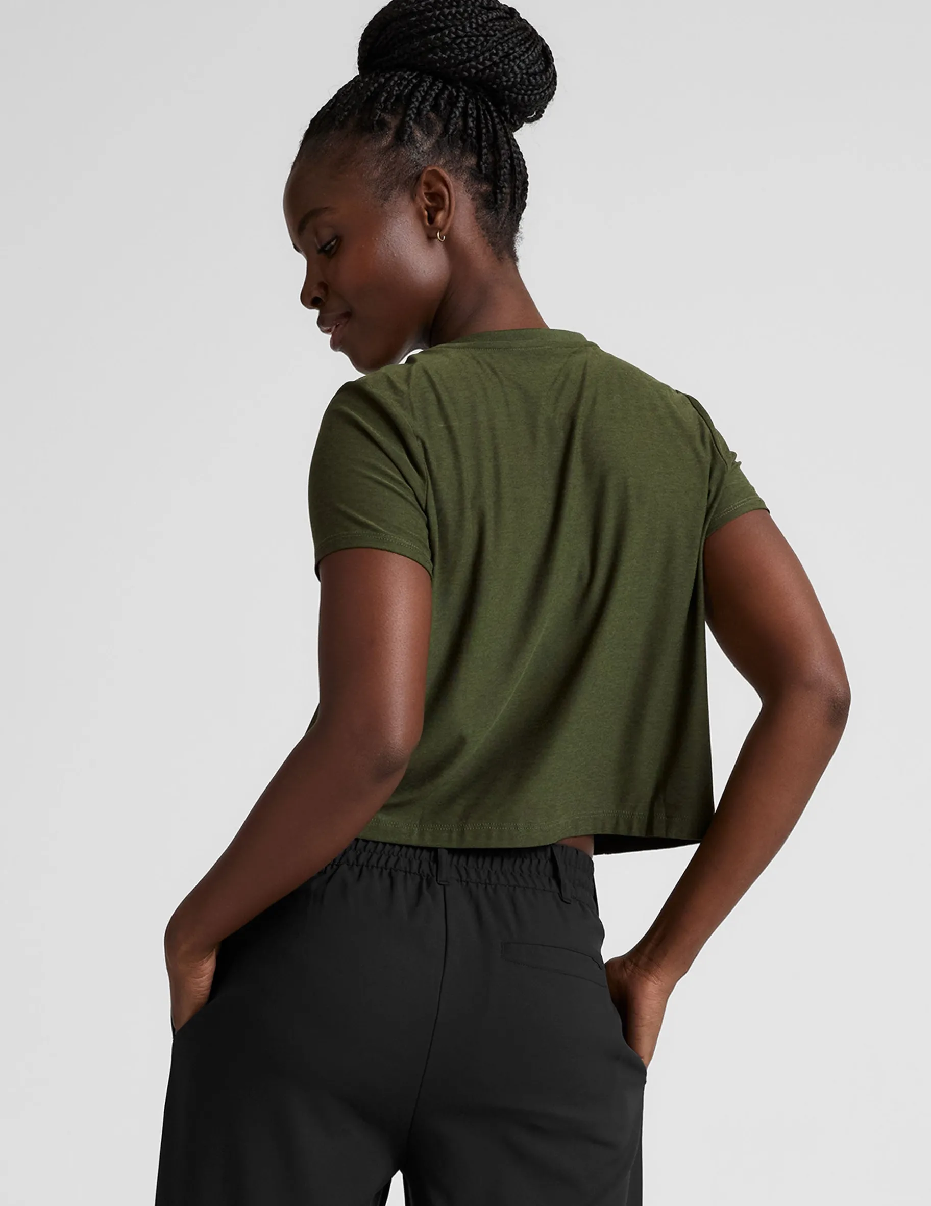 Featherweight Supreme Cropped Tee