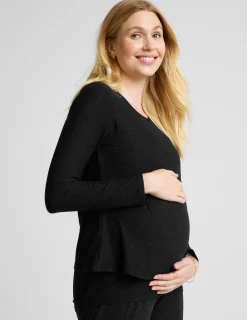 Featherweight Under Wraps Nursing Overlap Tee