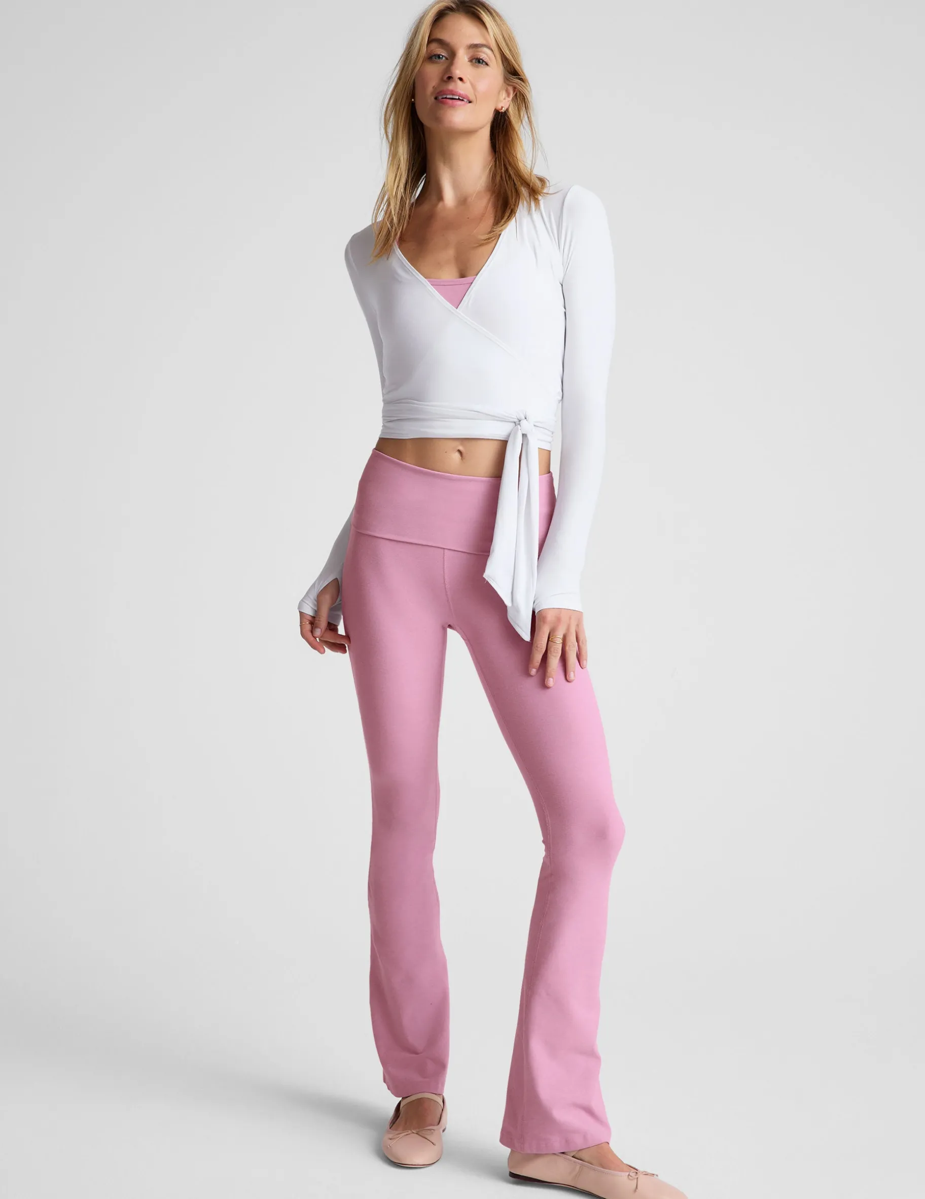 Featherweight Waist No Time Wrap Top