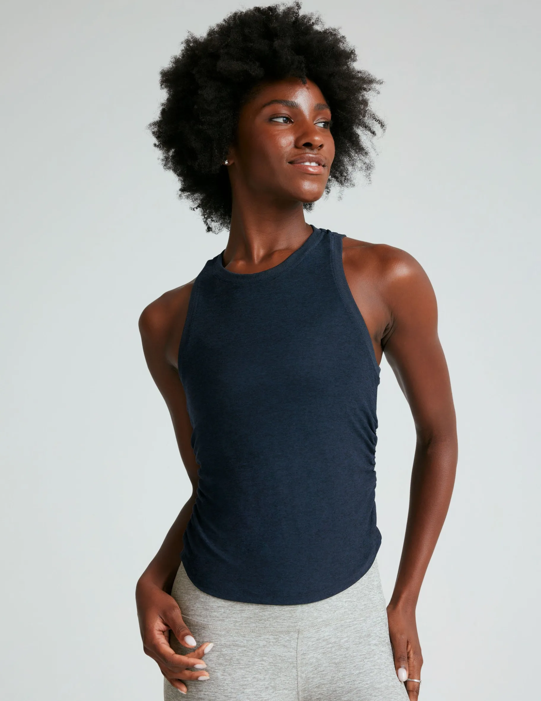 Featherweight Your Fit Shirred Tank
