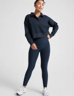 LuxeFleece Collared Sweatshirt