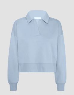 LuxeFleece Collared Sweatshirt