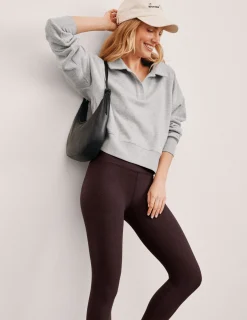 LuxeFleece Collared Sweatshirt