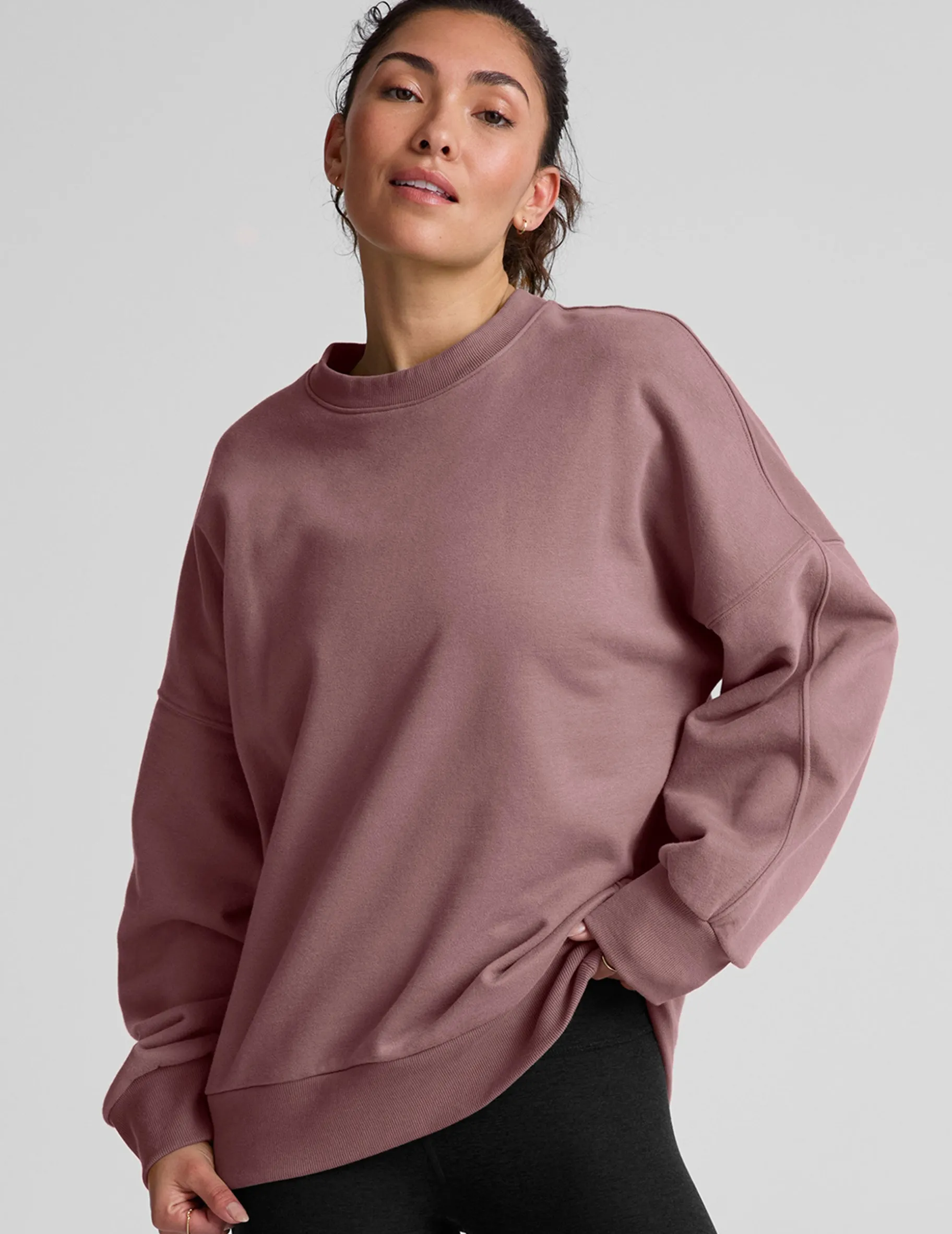 LuxeFleece Oversized Sweatshirt