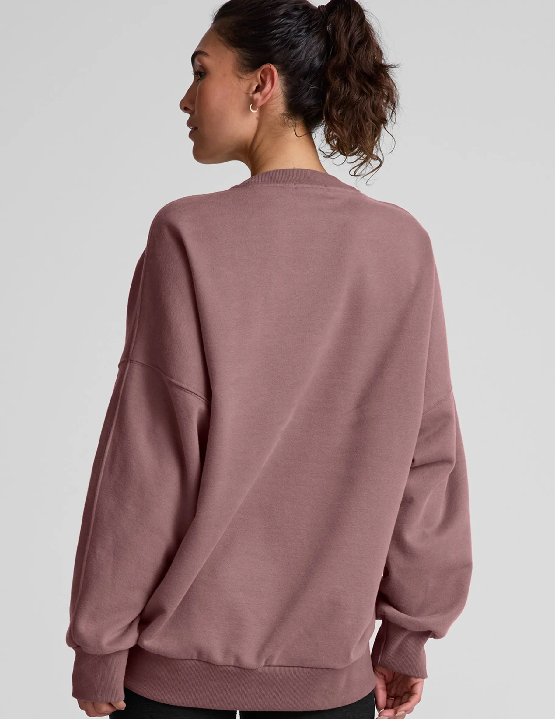 LuxeFleece Oversized Sweatshirt
