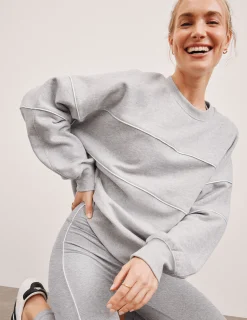 LuxeFleece Piper Oversized Sweatshirt