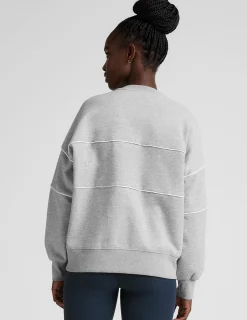 LuxeFleece Piper Oversized Sweatshirt