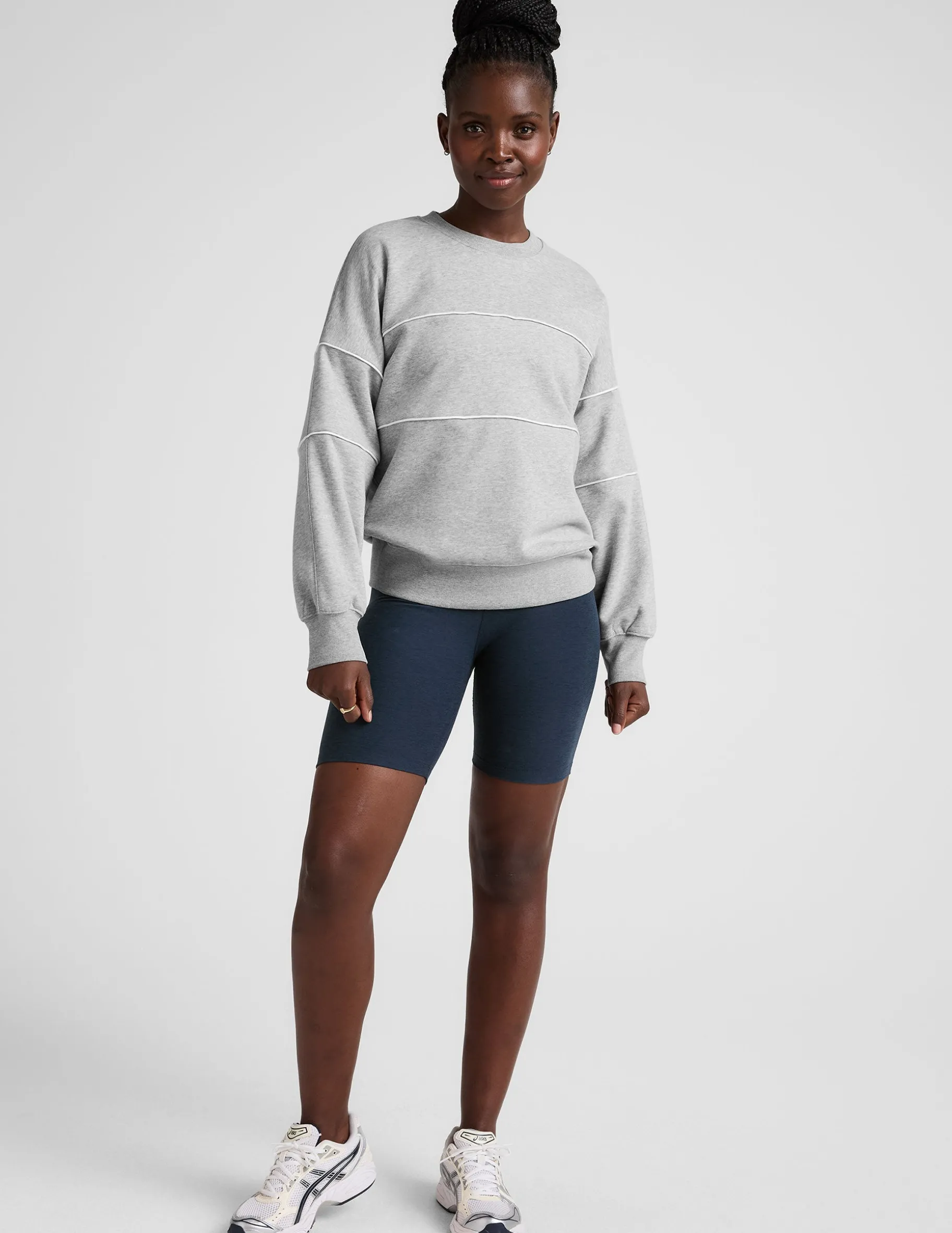LuxeFleece Piper Oversized Sweatshirt