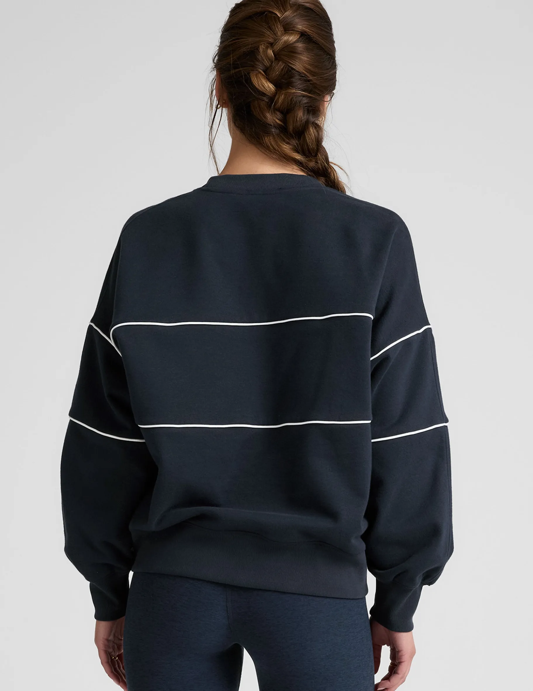 LuxeFleece Piper Oversized Sweatshirt
