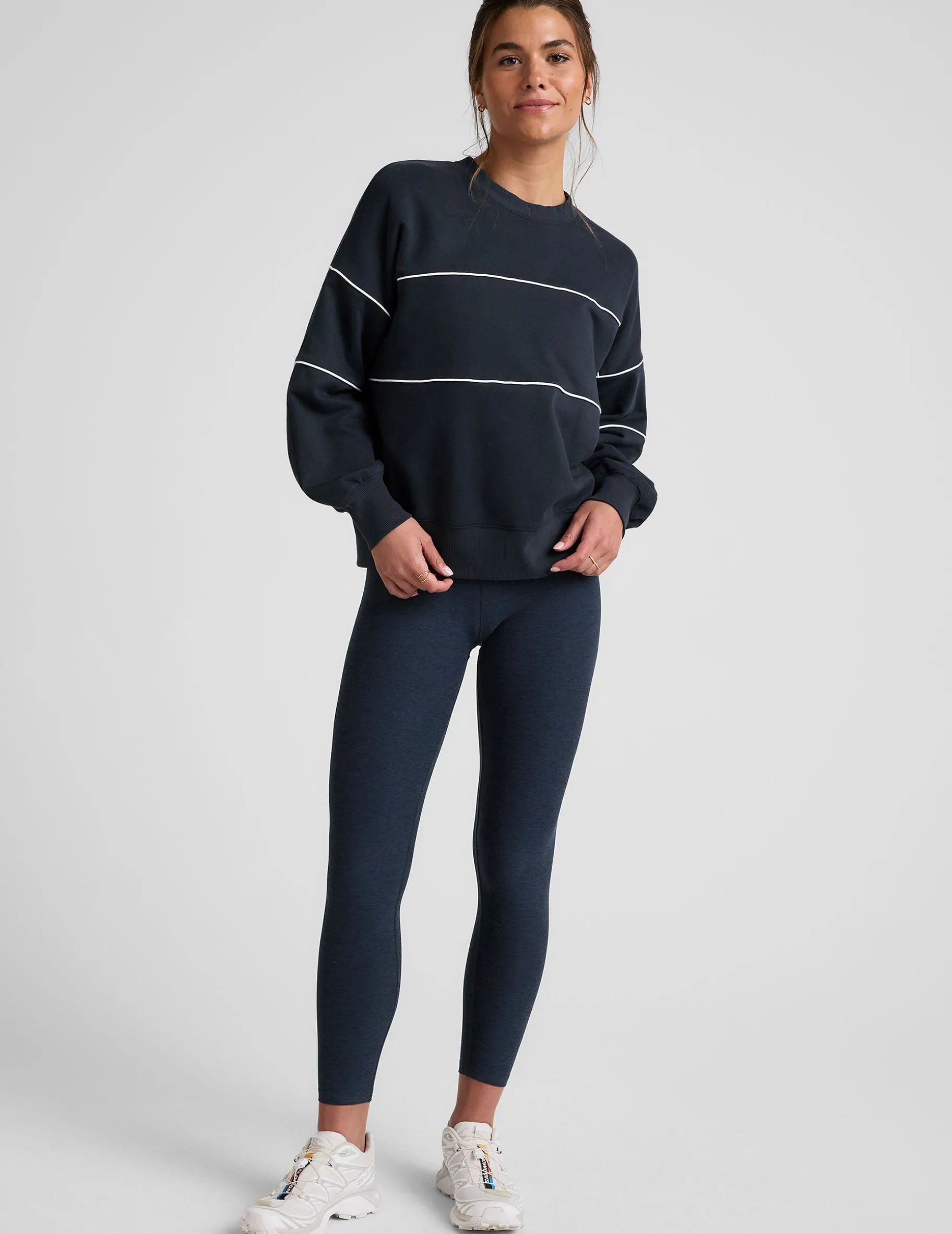 LuxeFleece Piper Oversized Sweatshirt