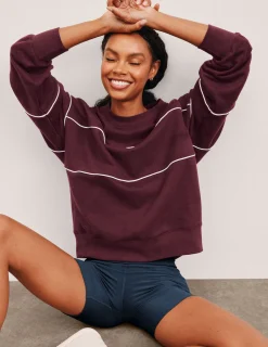LuxeFleece Piper Oversized Sweatshirt