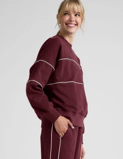 LuxeFleece Piper Oversized Sweatshirt