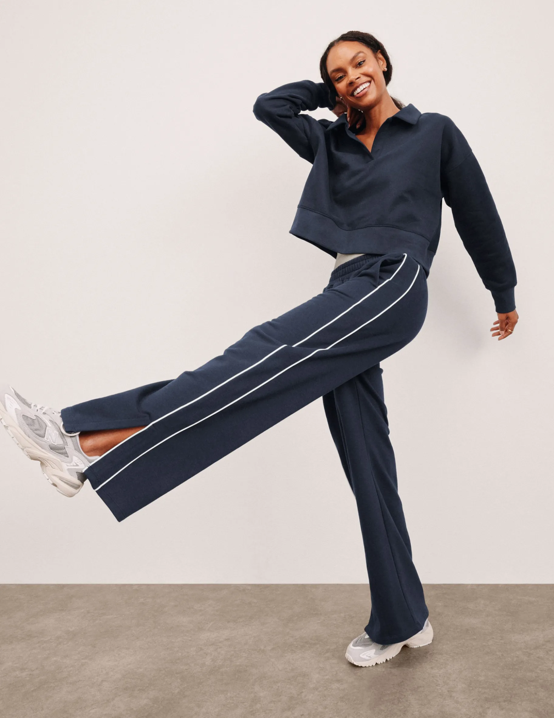 LuxeFleece Piper Wide Leg Pant