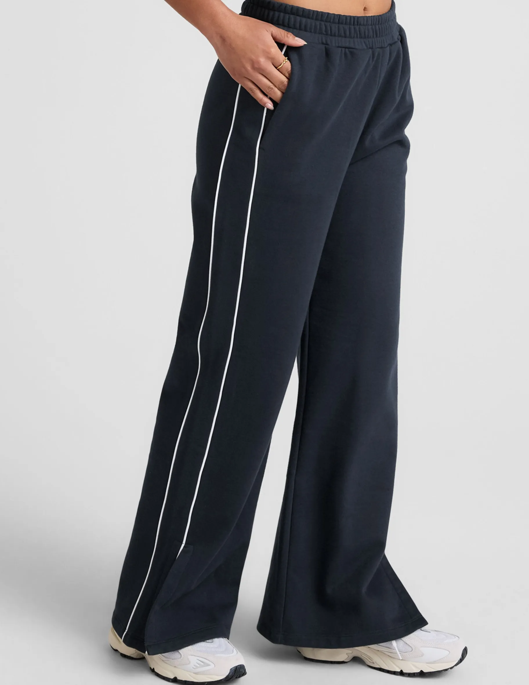 LuxeFleece Piper Wide Leg Pant