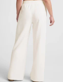 LuxeFleece Side Slit Wide Leg Pant