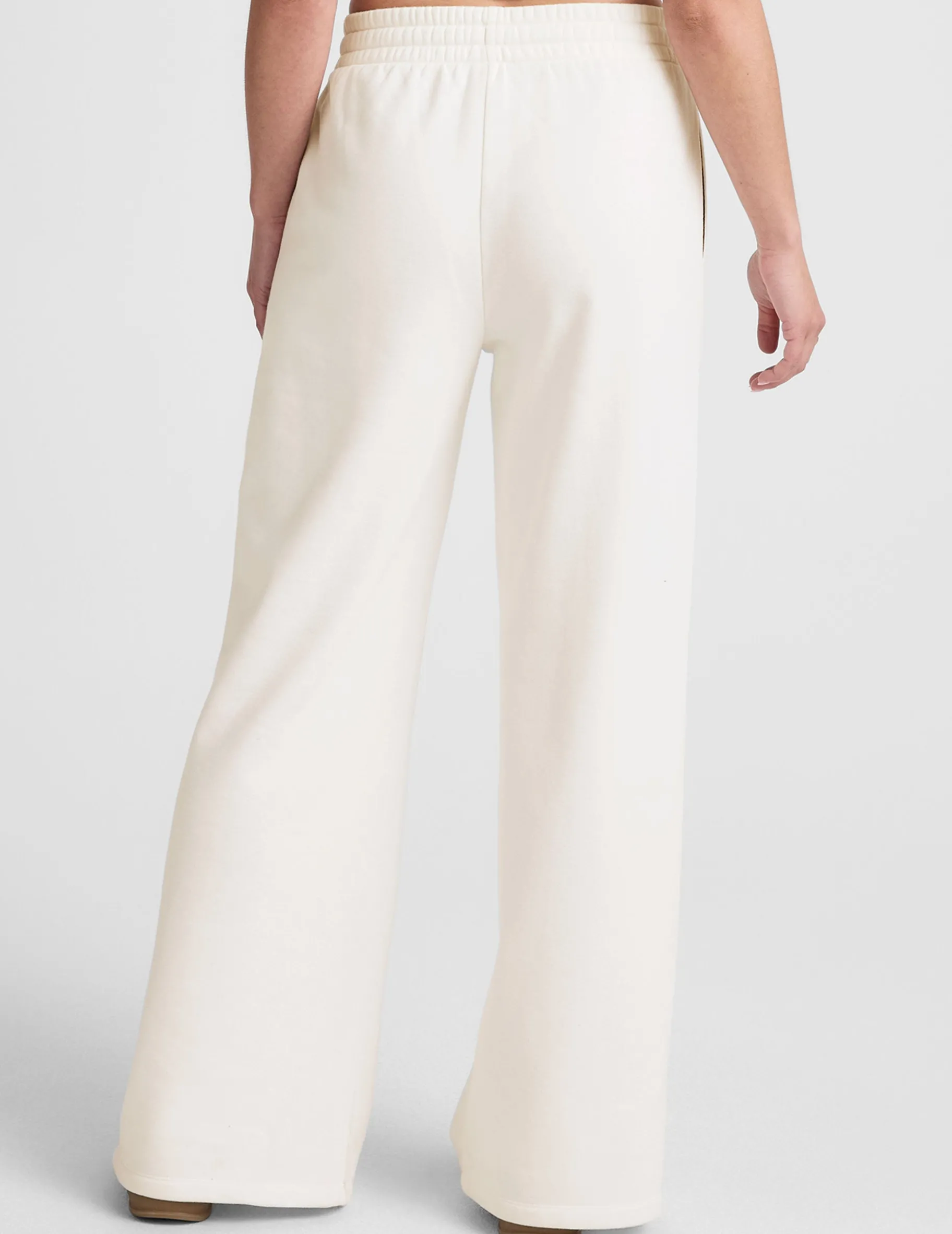 LuxeFleece Side Slit Wide Leg Pant