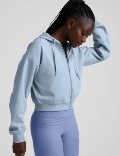 LuxeFleece Zip Up Hoodie