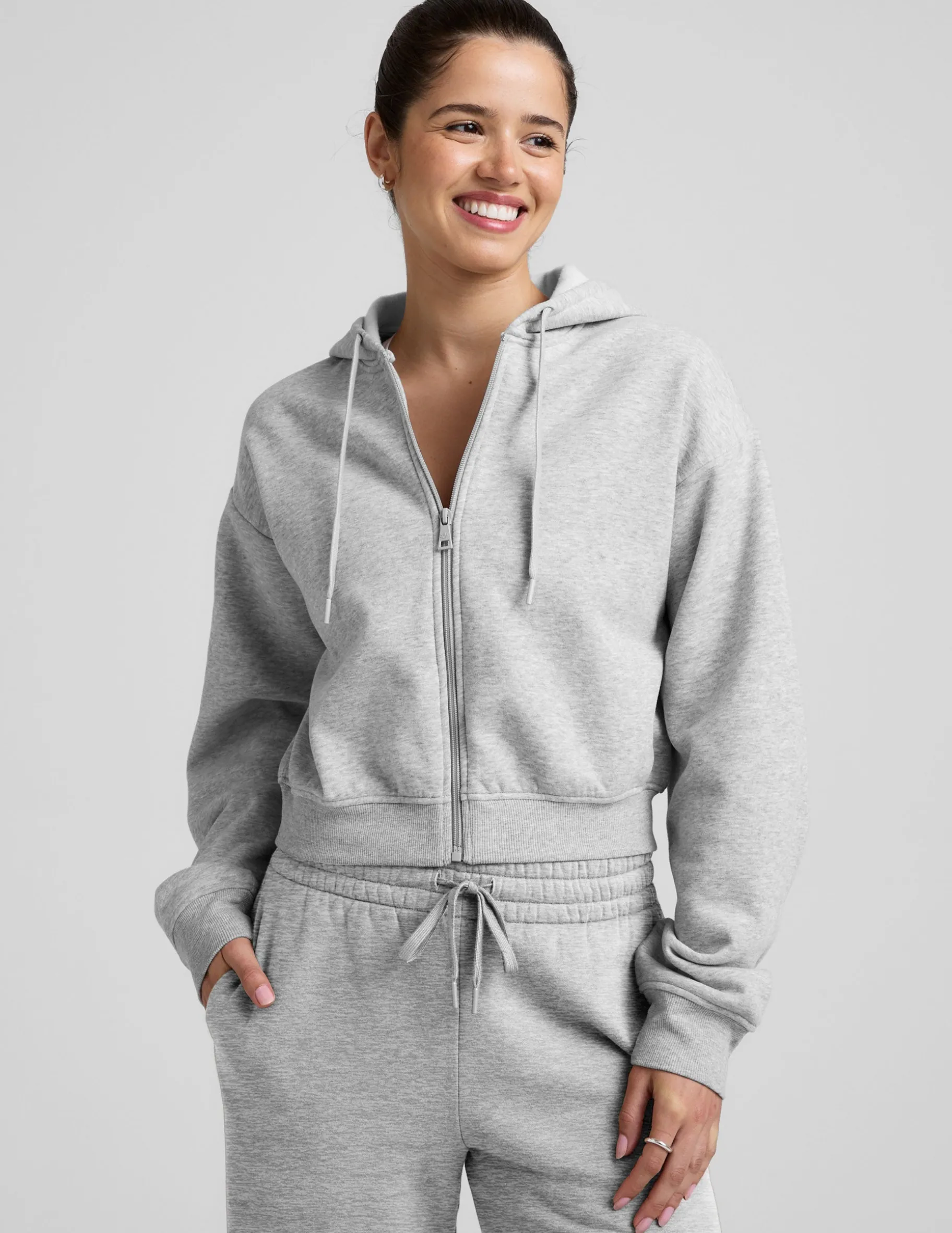 LuxeFleece Zip Up Hoodie