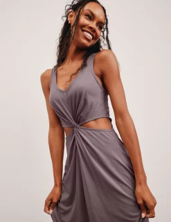 Maxi Around The World Front Twist Dress