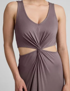 Maxi Around The World Front Twist Dress