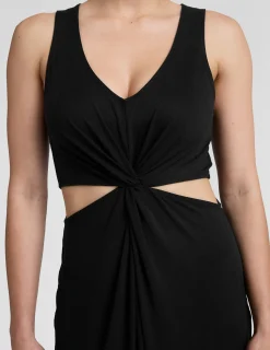 Maxi Around The World Front Twist Dress