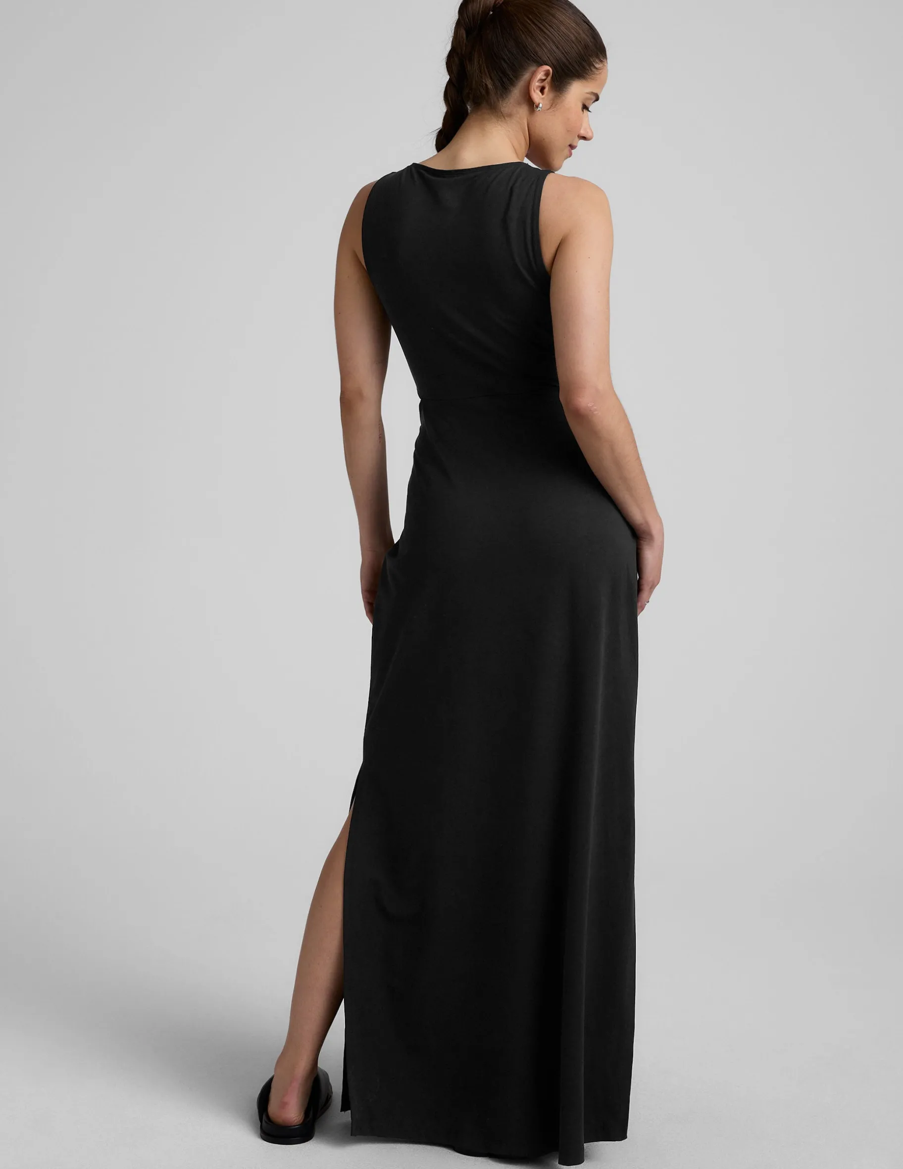 Maxi Around The World Front Twist Dress
