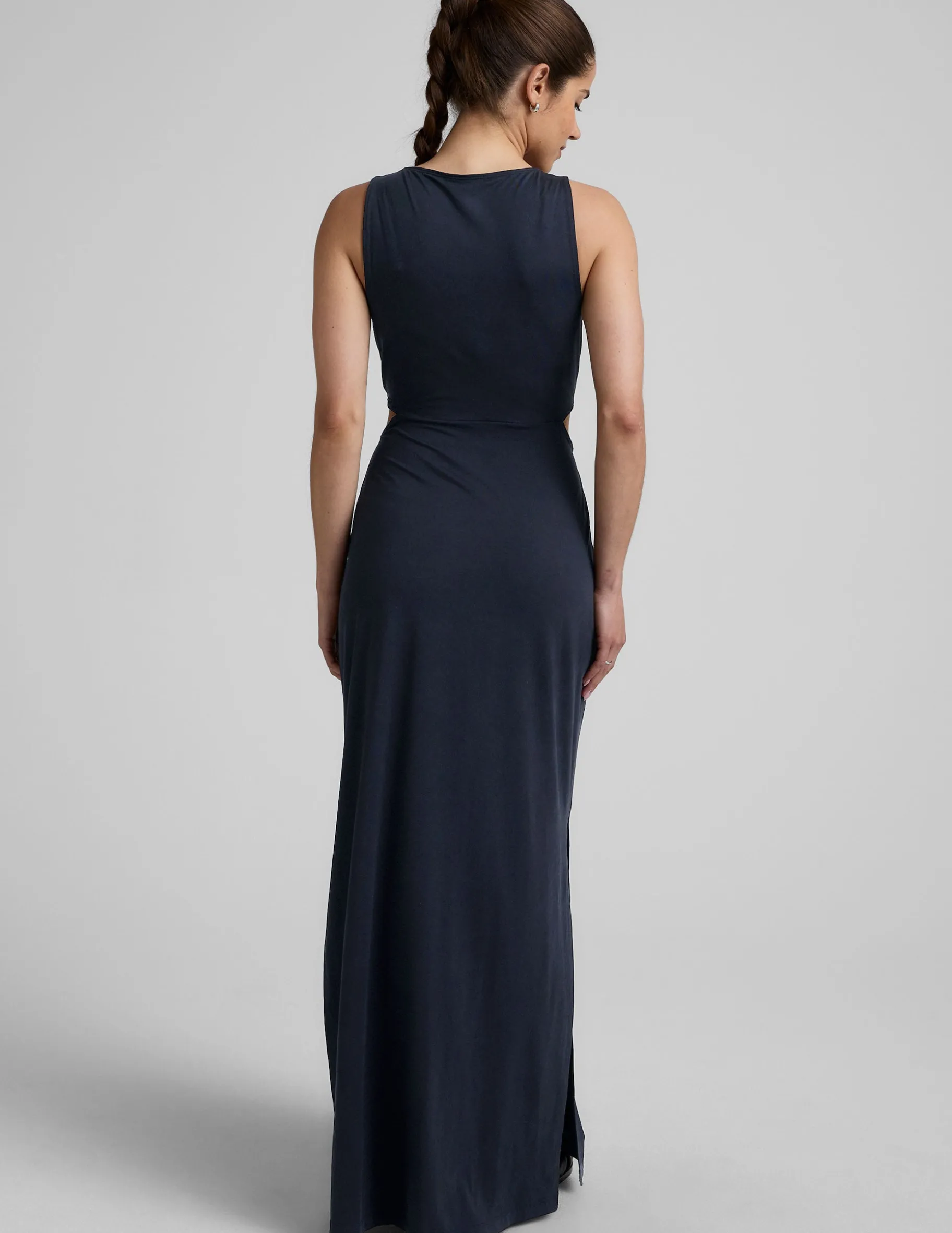 Maxi Around The World Front Twist Dress