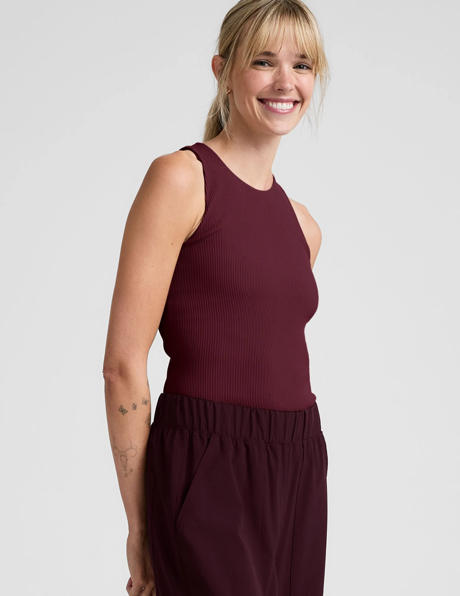 Refocus Ribbed Classic Tank
