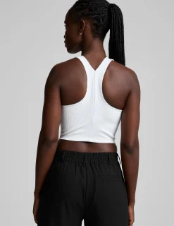 Refocus Ribbed Cropped Tank