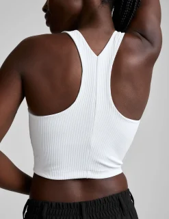 Refocus Ribbed Cropped Tank